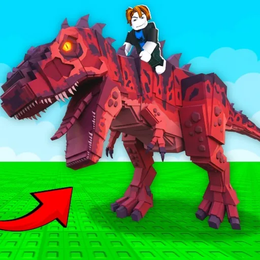 Roblox icon for Ride a Dino by Dino Riders